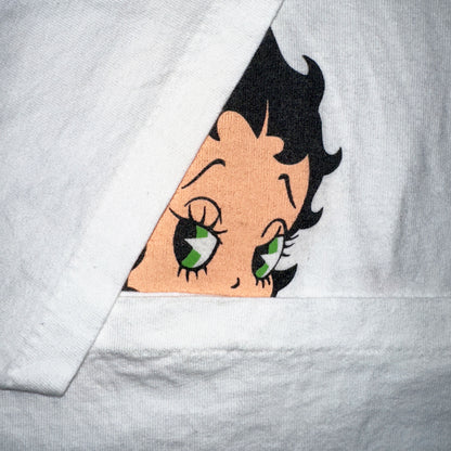 【BETTY BOOP】ベティブープ "Queen of Hearts" 90's Vintage Tシャツ L