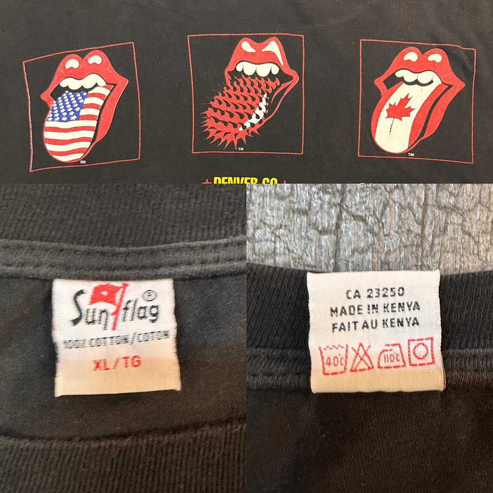 【THE ROLLING STONES】ローリングストーンズ 90's ヴィンテージ 94/95ノースアメリカツアー Tシャツ