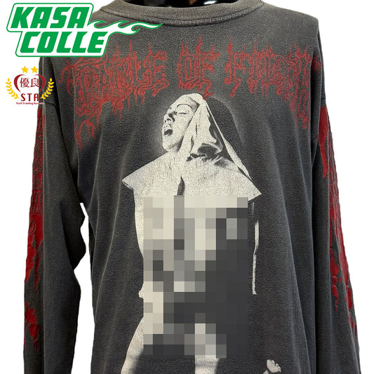 [CRADLE OF FILTH] Cradle of Filth Vestal Masturbation Long T-Shirt (XL)