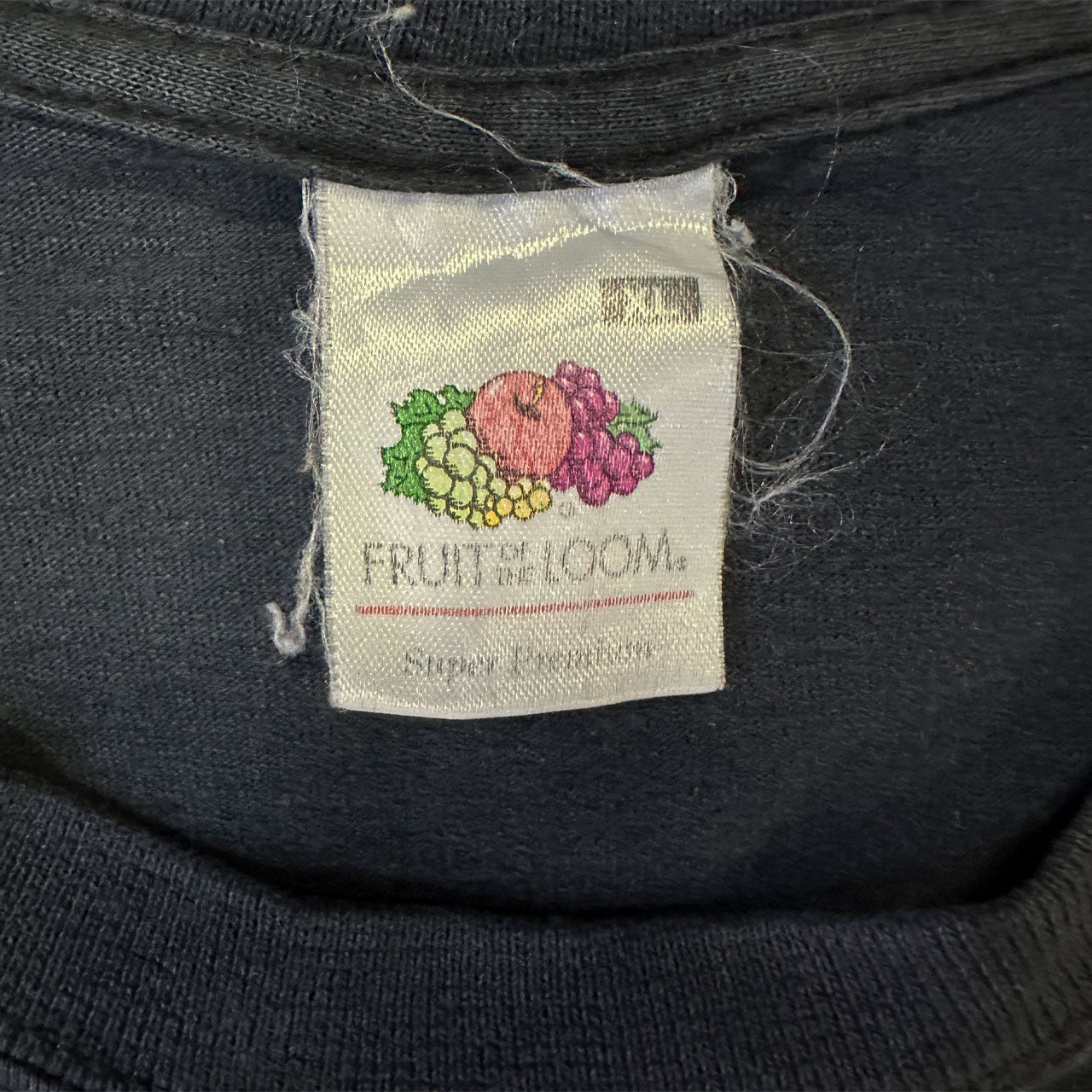 AC/DC Front Logo Fruit of the Loom Tag T-Shirt, Size XL