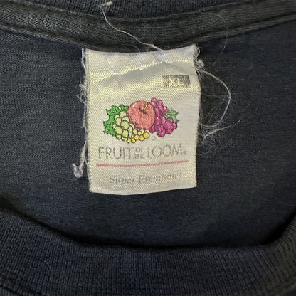 AC/DC Front Logo Fruit of the Loom Tag T-Shirt, Size XL