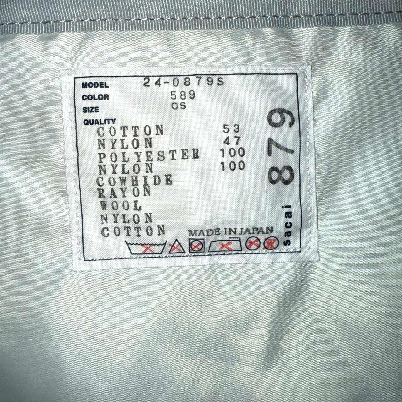 [sacai x Gonz] Sacai Gonz Multi Patch Tote Bag