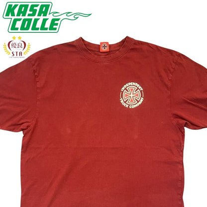 【INDEPENDENT】インディペンデント TRUCK COMPANYロゴプリントTシャツ L