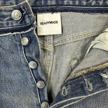READYMADE WIDE FLARE DENIM PANTS