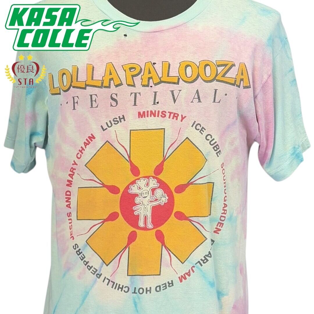 【LOLLAPALOOZA】 ロラパルーザ 92年製 ヴィンテージフェスＴシャツ