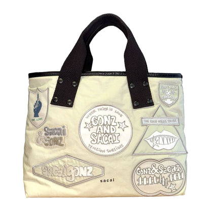 [sacai x Gonz] Sacai Gonz Multi Patch Tote Bag