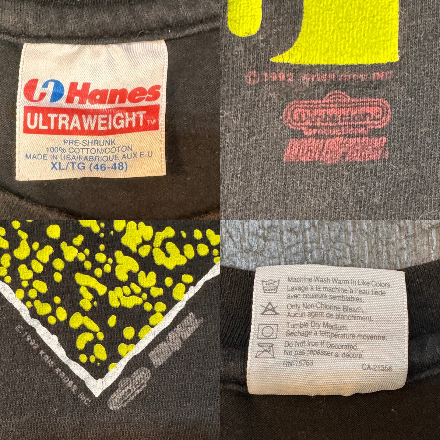 KRIS KROSS 90's Vintage T-shirt S/S Hanes tag XL