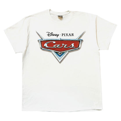 【Disney Pixer】ディズニーピクサーCARS (カーズ)ホワイトTシャツ