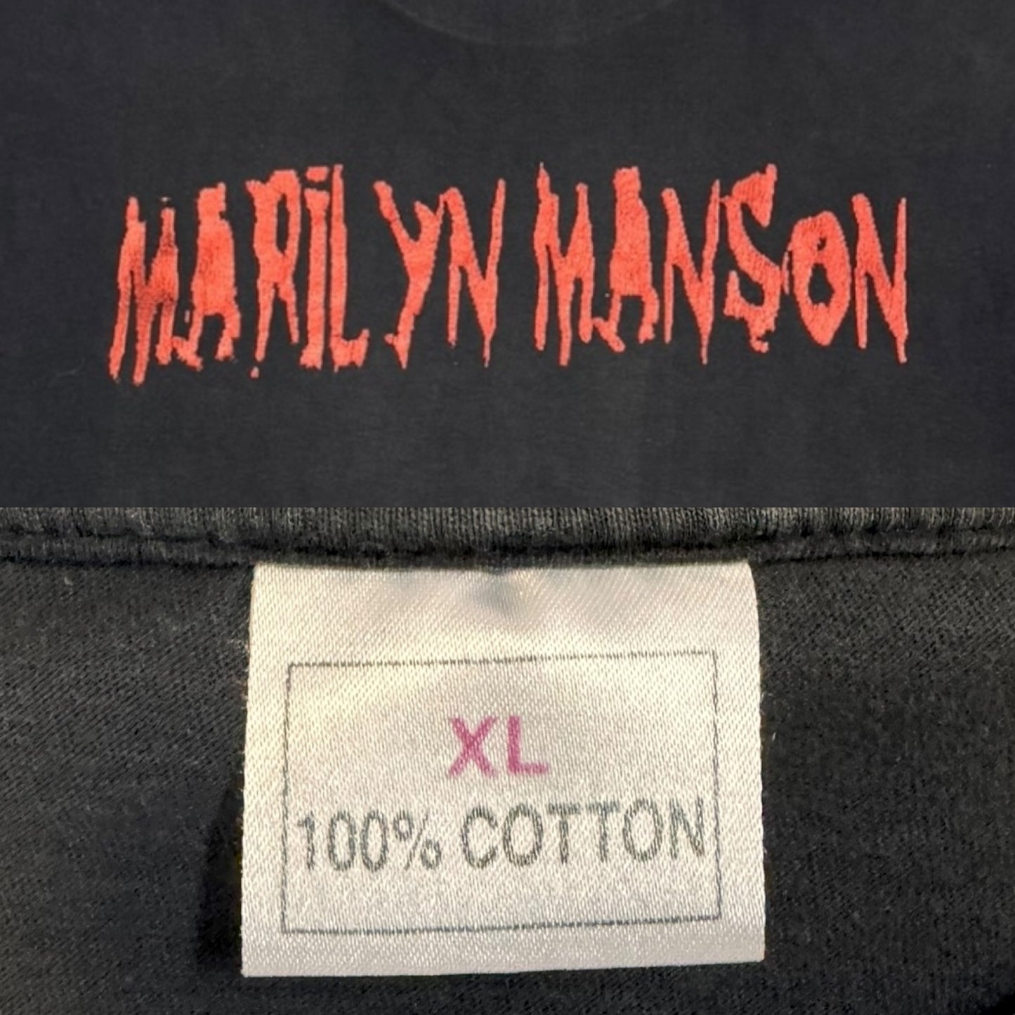 【MARILYN MANSON】マリリンマンソン  "antichrist superstar" ユーロ 90s ヴィンテージ Tシャツ