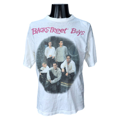 【BACKSTREET BOYS】バックストリート・ボーイズ 両面プリント90's Vintage Tシャツ