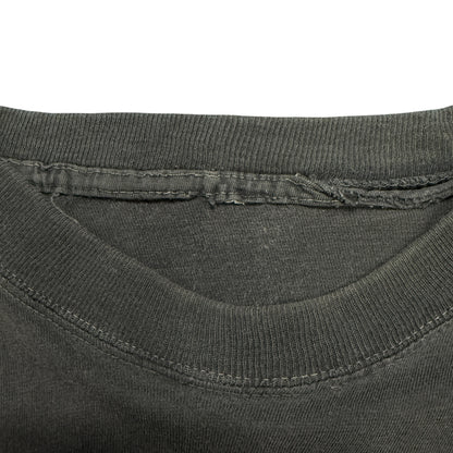 【TATTOO STUDIO】  "WOLF" 墨黒フェード 90's Vintage Tシャツ