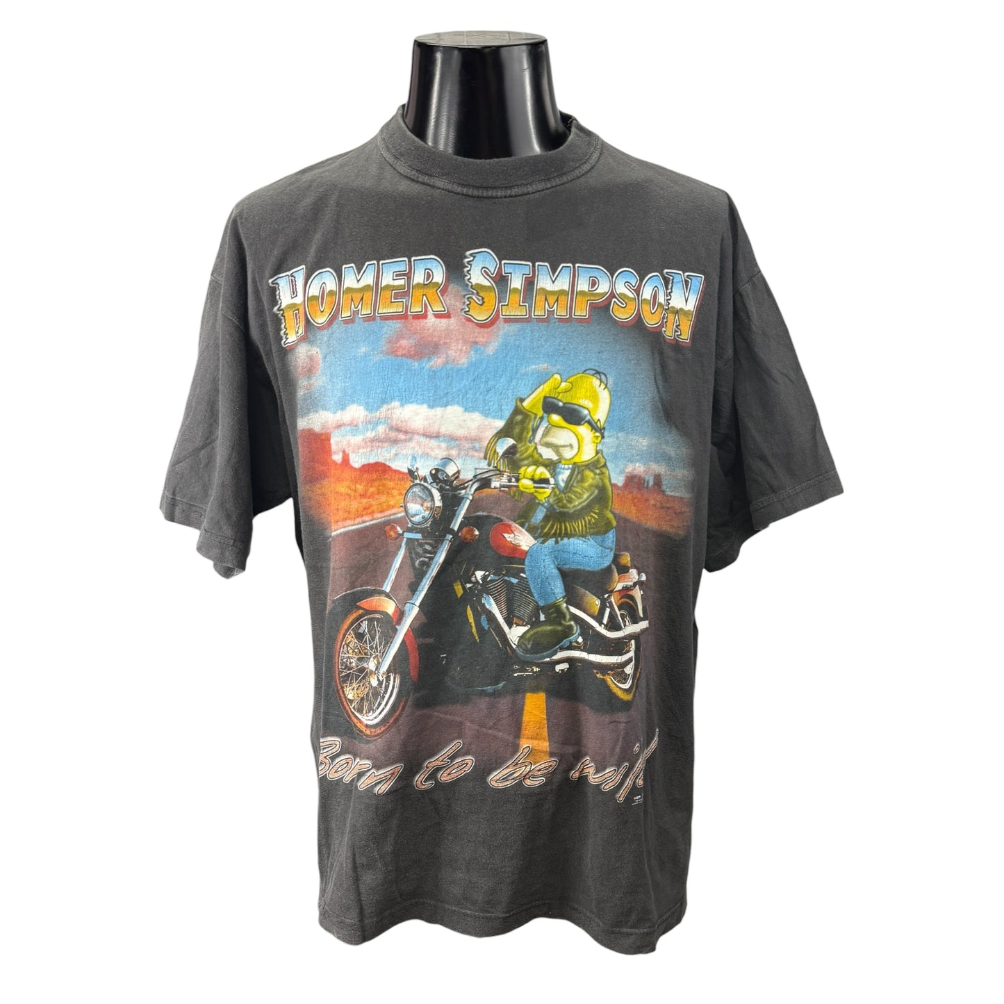 【THE SIMPSONS】シンプソンズ "Born to be mild" Vintage Tシャツ