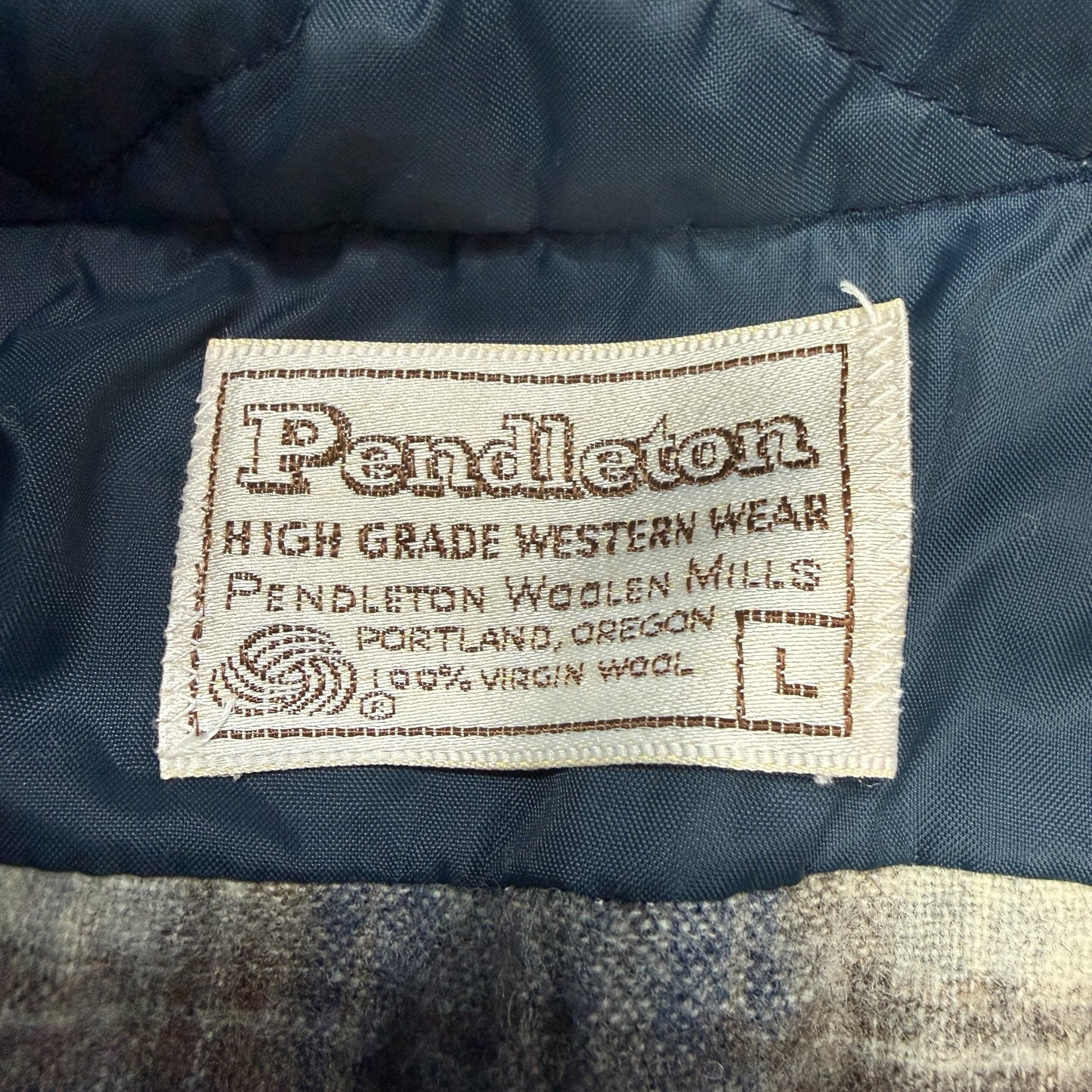 【PENDLETON】ペンドルトン "HIGH GRADE WESTERN WEAR" 70-80s ウール ウエスタン シャツ
