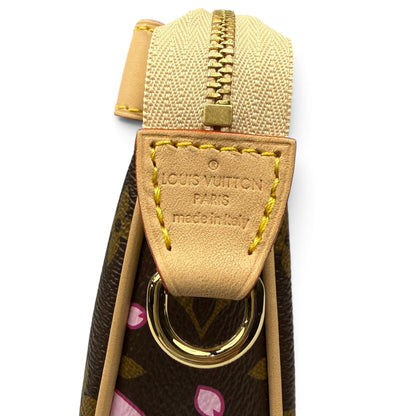 【LOUIS VUITTON × 村上隆】ルイ・ヴィトン  LV × TM  "チェリーブロッサム" ポシェット・アクセソワール