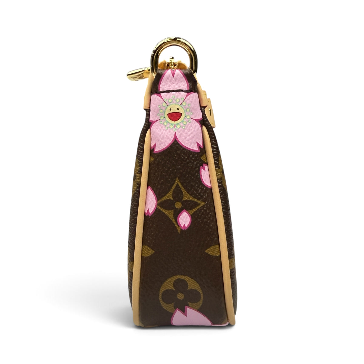 【LOUIS VUITTON × 村上隆】ルイ・ヴィトン  LV × TM  "チェリーブロッサム" ポシェット・アクセソワール