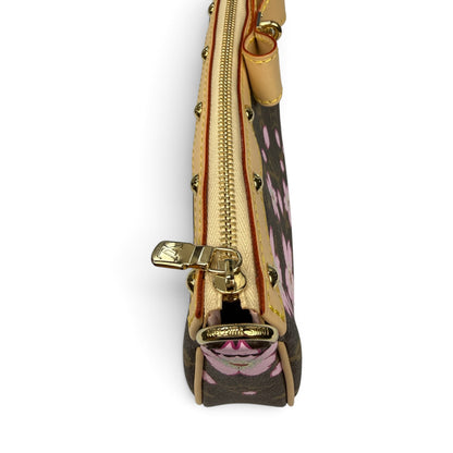 【LOUIS VUITTON × 村上隆】ルイ・ヴィトン  LV × TM  "チェリーブロッサム" ポシェット・アクセソワール
