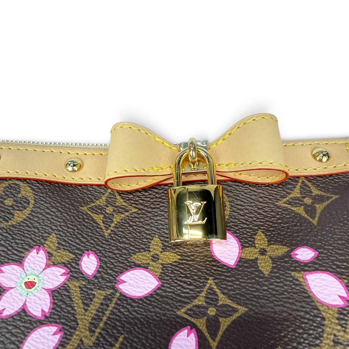 【LOUIS VUITTON × 村上隆】ルイ・ヴィトン  LV × TM  "チェリーブロッサム" ポシェット・アクセソワール