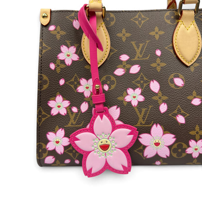 【LOUIS VUITTON × 村上隆】ルイ・ヴィトン  LV × TM  "チェリーブロッサム" オンザゴー PM