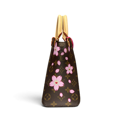 【LOUIS VUITTON × 村上隆】ルイ・ヴィトン  LV × TM  "チェリーブロッサム" オンザゴー PM