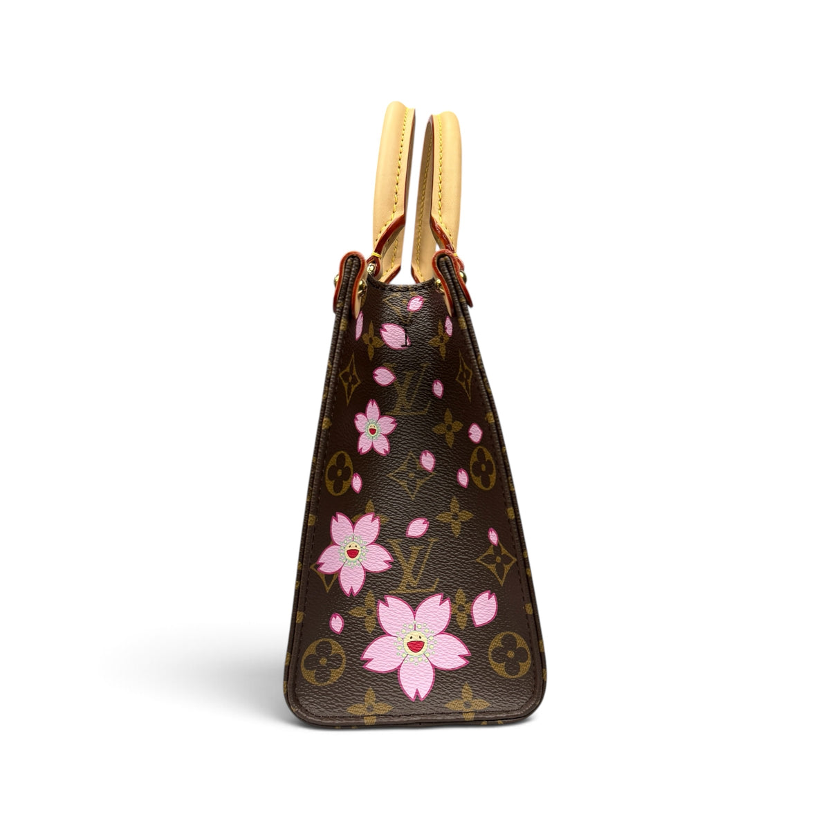 【LOUIS VUITTON × 村上隆】ルイ・ヴィトン  LV × TM  "チェリーブロッサム" オンザゴー PM