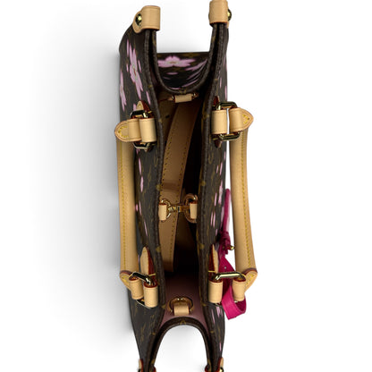 【LOUIS VUITTON × 村上隆】ルイ・ヴィトン  LV × TM  "チェリーブロッサム" オンザゴー PM