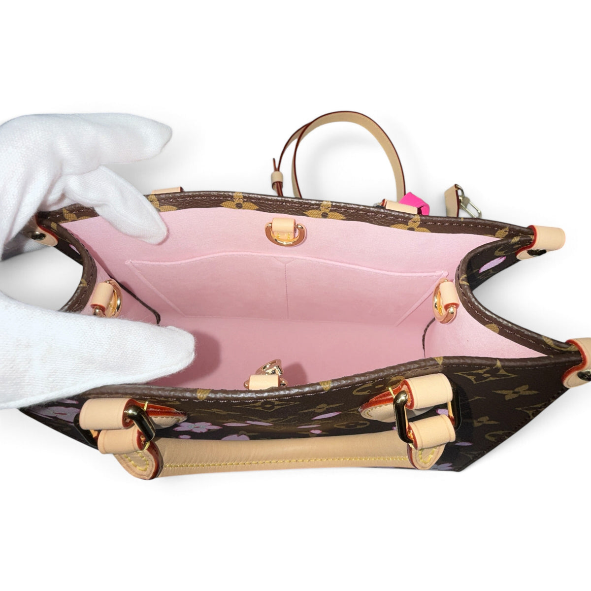 【LOUIS VUITTON × 村上隆】ルイ・ヴィトン  LV × TM  "チェリーブロッサム" オンザゴー PM