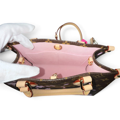 【LOUIS VUITTON × 村上隆】ルイ・ヴィトン  LV × TM  "チェリーブロッサム" オンザゴー PM