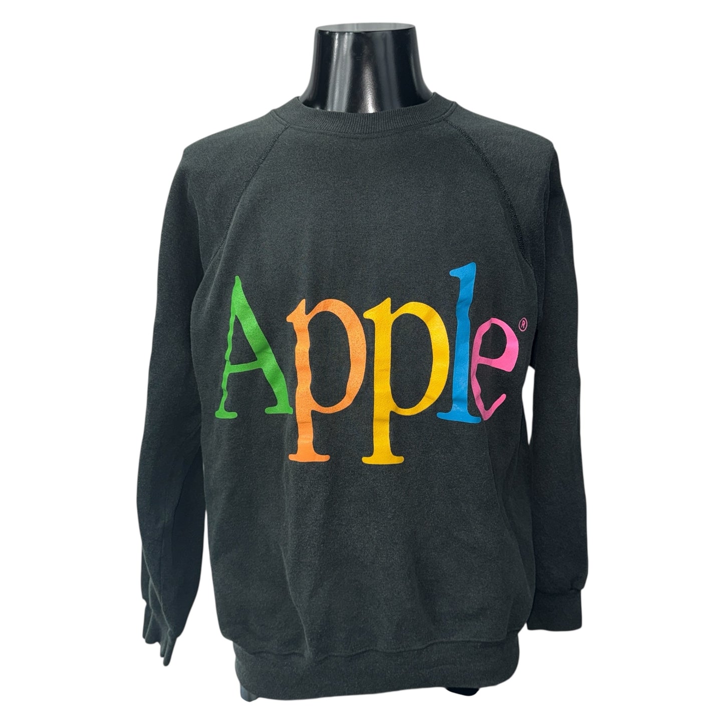【Apple】アップル "Rainbow Logo" 80's  90's USA製 Vintage スウェット