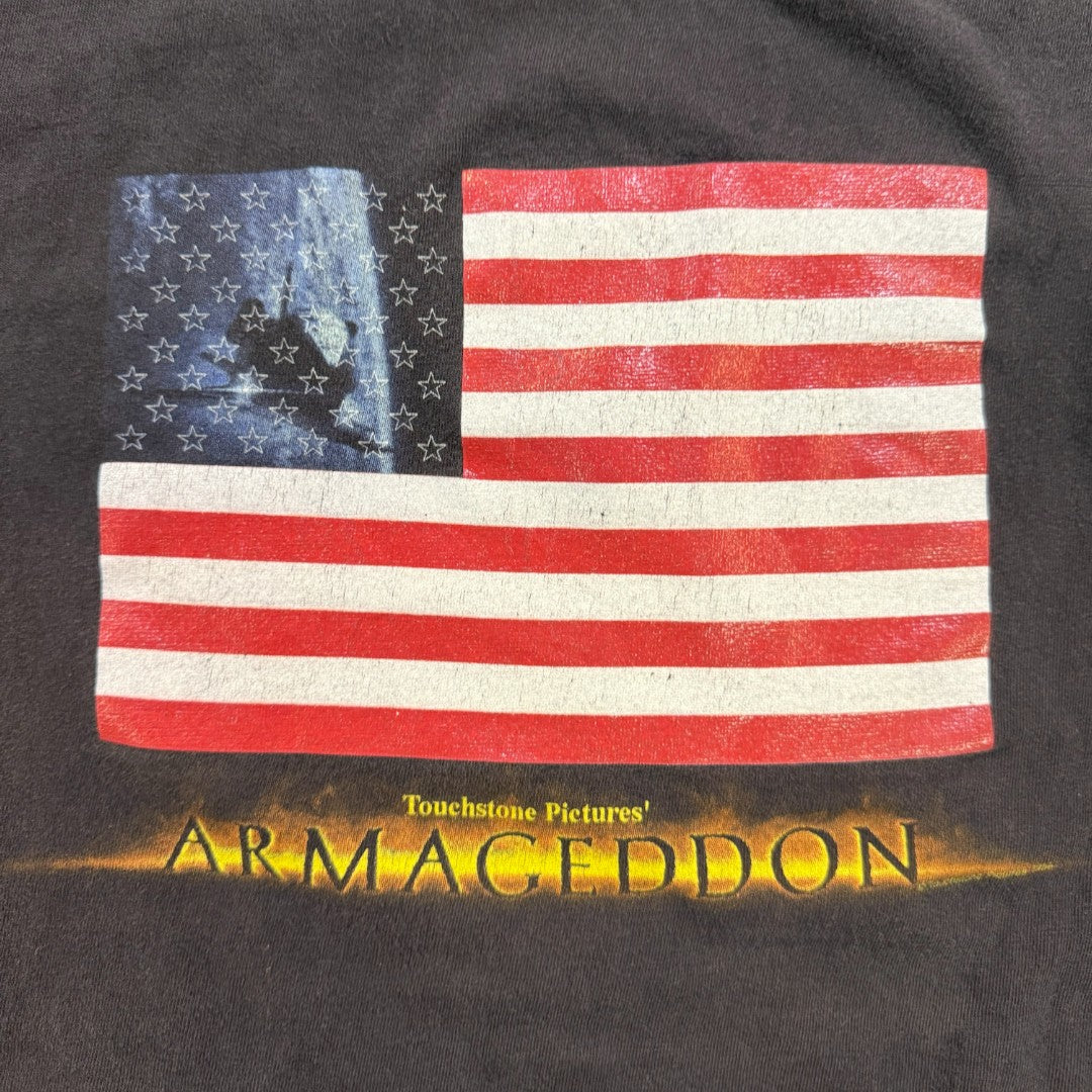 [ARMAGEDDON] Vintage Armageddon T-shirt (Black) / 90s / XL