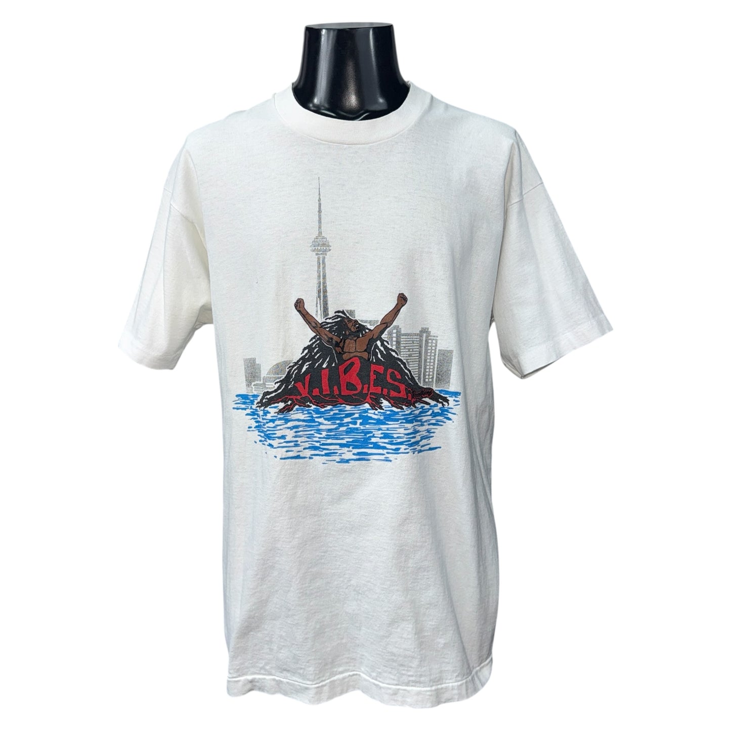 【REGGAE RAP FEST '92】レゲエ・ラップ・フェス '92 " V.I.B.E.S " 90's フェスTシャツ