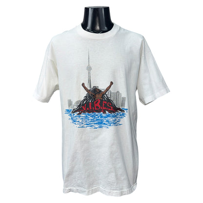 【REGGAE RAP FEST '92】レゲエ・ラップ・フェス '92 " V.I.B.E.S " 90's フェスTシャツ