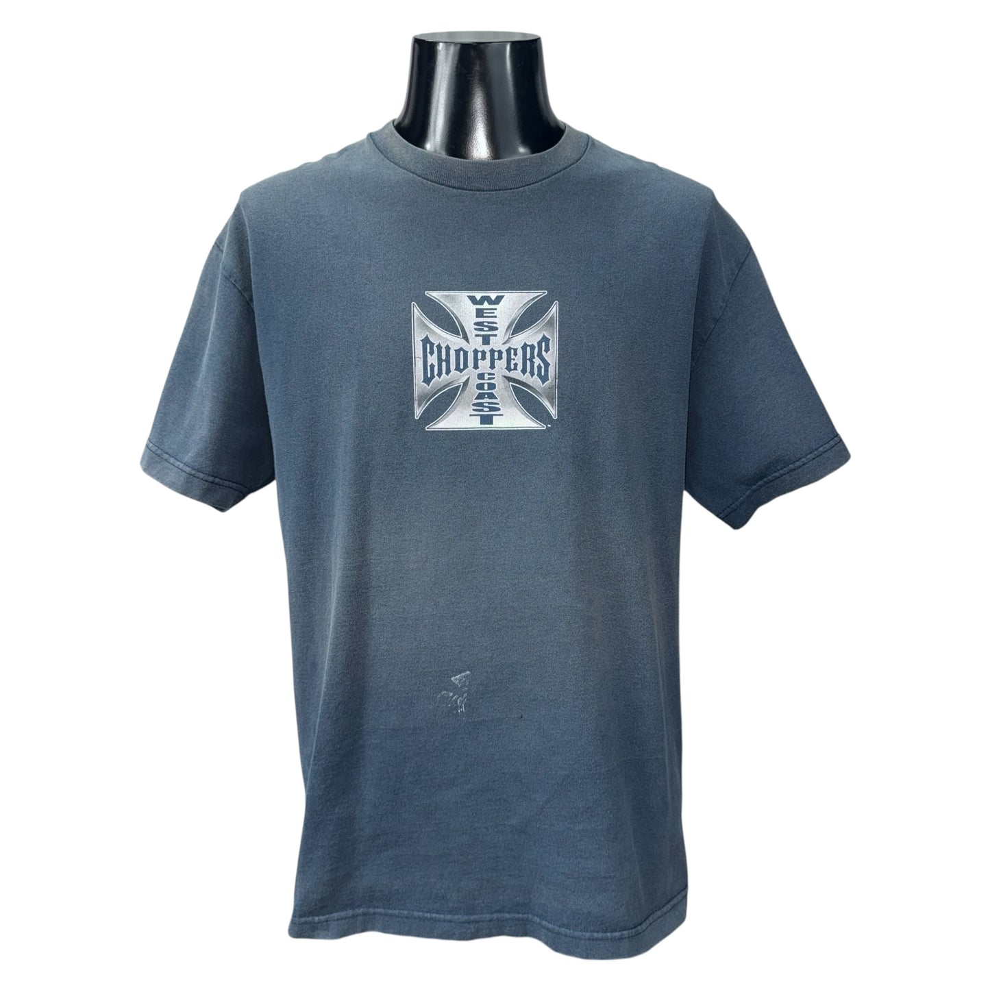 【WEST COAST CHOPPERS】ウェストコーストチョッパーズ "Long Beach, CA" アイアンクロス JESSE WHO?タグ Vintage Tシャツ