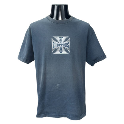 【WEST COAST CHOPPERS】ウェストコーストチョッパーズ "Long Beach, CA" アイアンクロス JESSE WHO?タグ Vintage Tシャツ