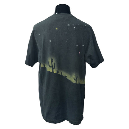 【UNIVERSAL STUDIOS】ユニバーサルスタジオ "COWBOY & MOON" 90's Vintage Tシャツ