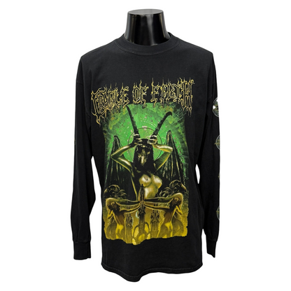 【CRADLE OF FILTH】クレイドル・オブ・フィルス "GOD BLESS SATAN CARESS" 00's ロングスリーブTシャツ