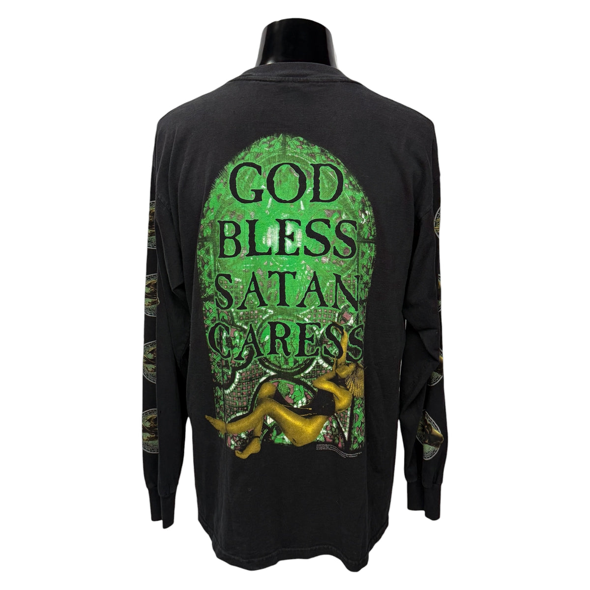 【CRADLE OF FILTH】クレイドル・オブ・フィルス "GOD BLESS SATAN CARESS" 00's ロングスリーブTシャツ