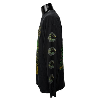 【CRADLE OF FILTH】クレイドル・オブ・フィルス "GOD BLESS SATAN CARESS" 00's ロングスリーブTシャツ