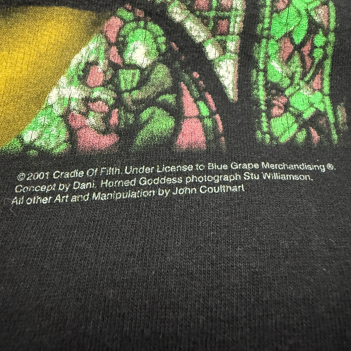 【CRADLE OF FILTH】クレイドル・オブ・フィルス "GOD BLESS SATAN CARESS" 00's ロングスリーブTシャツ
