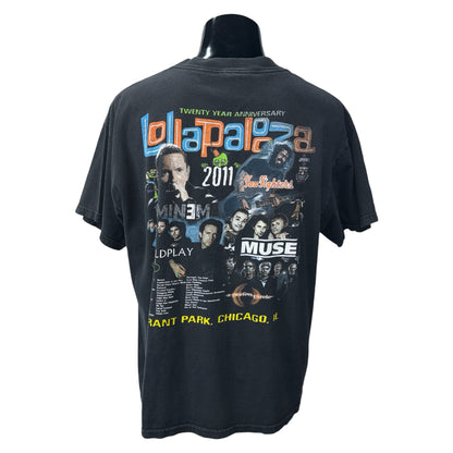 【EMINEM】エミネム "Lollapalooza 2011" Tシャツ