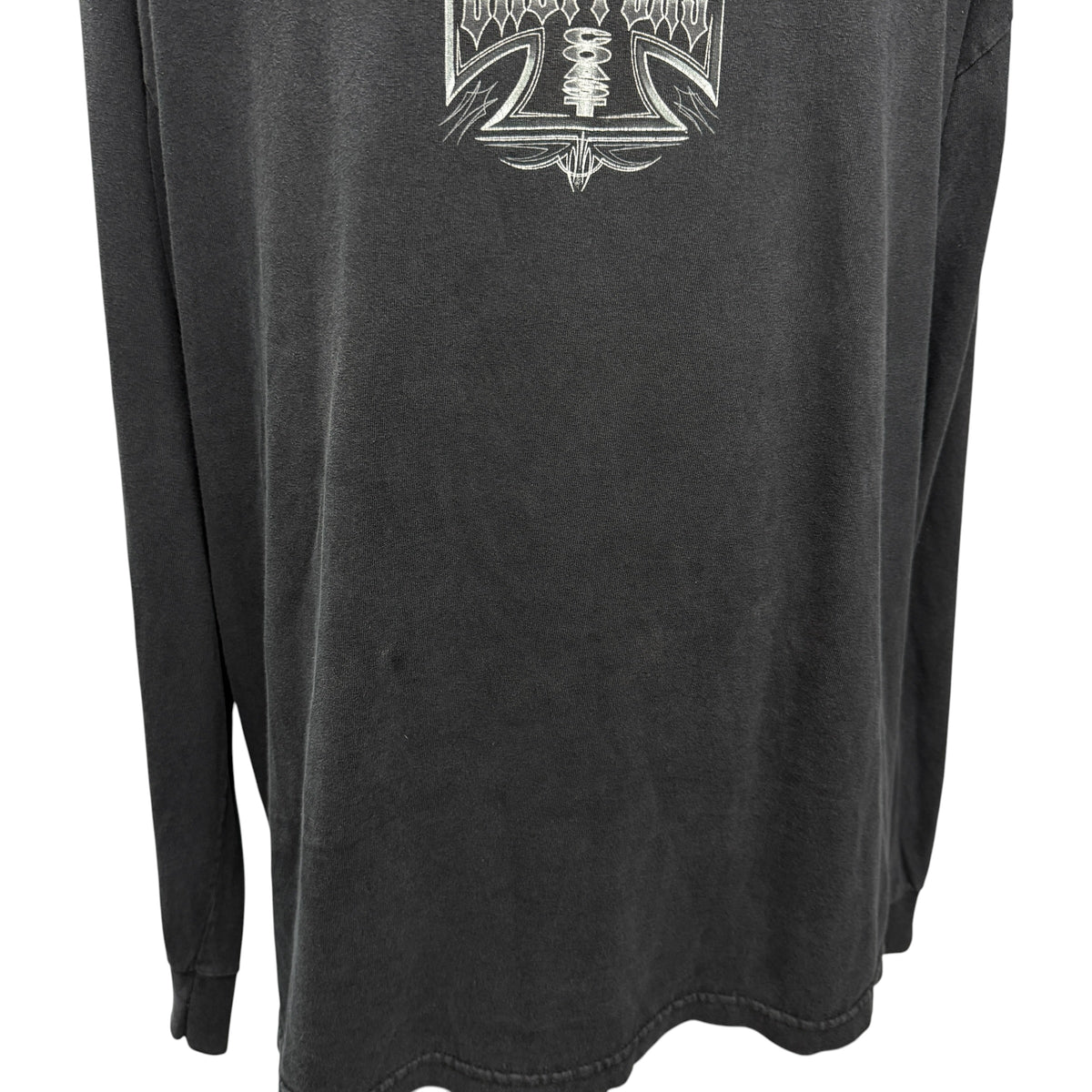 【WEST COAST CHOPPERS】ウエストコーストチョッパーズ "IRON CROSS & LOGO" ロングスリーブTシャツ