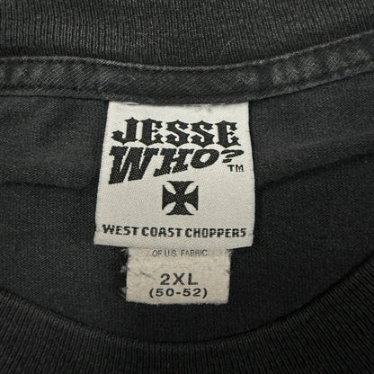 【WEST COAST CHOPPERS】ウエストコーストチョッパーズ "IRON CROSS & LOGO" ロングスリーブTシャツ