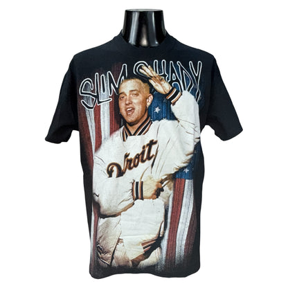【EMINEM】エミネム "SLIM SHADY / SALUTE" 00's Vintage Tシャツ