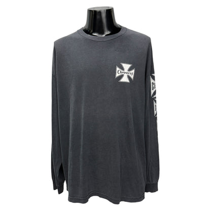 【CHOPPERS】チョッパーズ "WINGED IRON CROSS" 90's〜00's ロングスリーブTシャツ