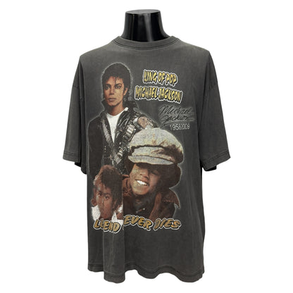 【MICHAEL JACKSON】マイケル・ジャクソン "LEGEND NEVER DIES" Tシャツ