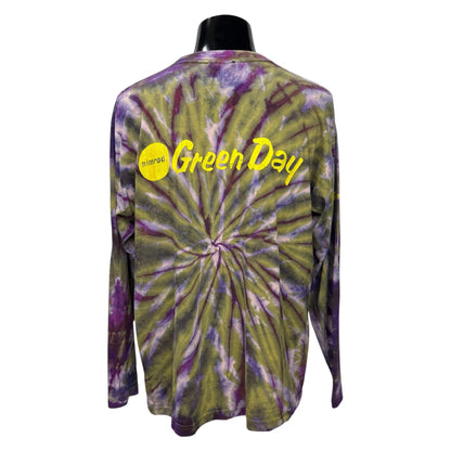 【GREEN DAY】グリーン・デイ "NIMROD" 90's ユーロVintage タイダイ ロングスリーブTシャツ