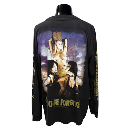【CRADLE OF FILTH】クレイドル・オブ・フィルス "VAMPEROTICA / SIN TO BE FORGIVEN" 90's Vintage ロングスリーブTシャツ