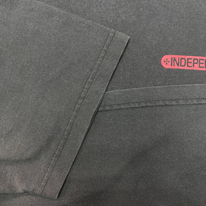 【INDEPENDENT】インディペンデント Bar/Cross Logo アイアンクロス NHSダグ Vintage Tシャツ