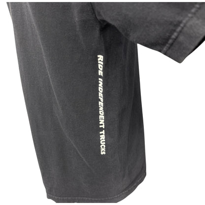 【INDEPENDENT】インディペンデント  "LIVE TO RIDE / RIDE TO LIVE" アイアンクロス NHSダグ Vintage Tシャツ