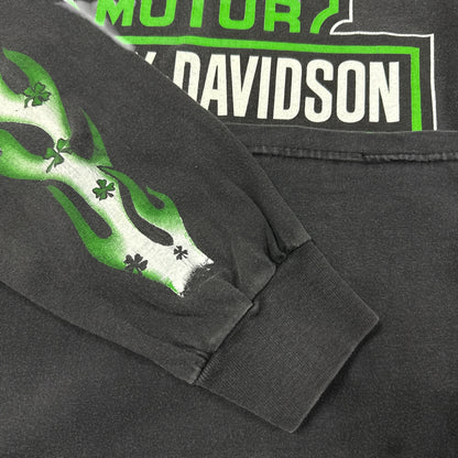 【HARLEY-DAVIDSON】ハーレーダビッドソン "SAVANNAH ST. PATRICK'S DAY" 00's ロングスリーブTシャツ