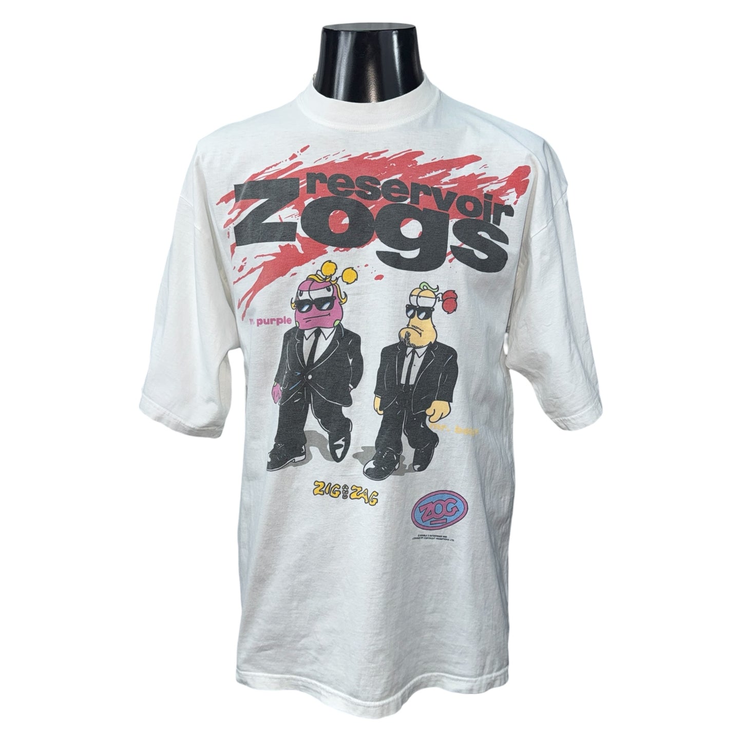 【ZIG & ZAG】ジグ＆ザグ "RESERVOIR ZOGS" 90's Vintage Tシャツ